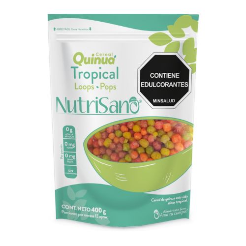 CEREAL QUINUA POPS TROPICAL X 100