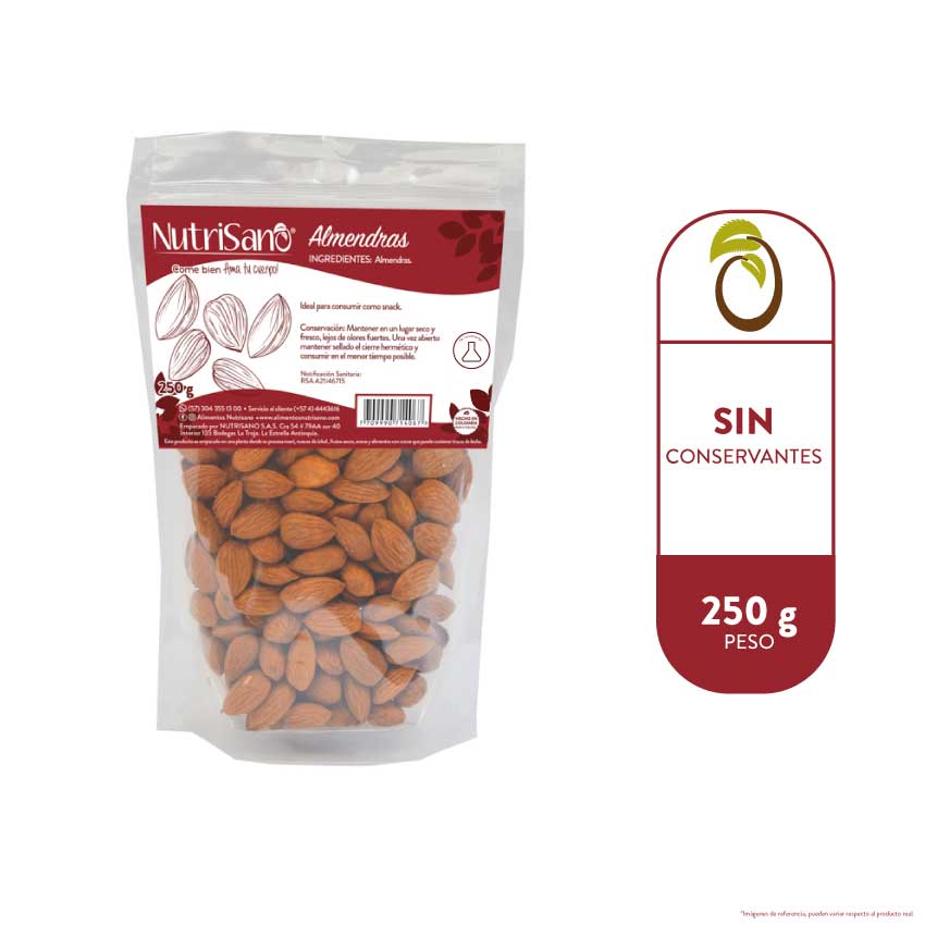 Almendras x 250 g