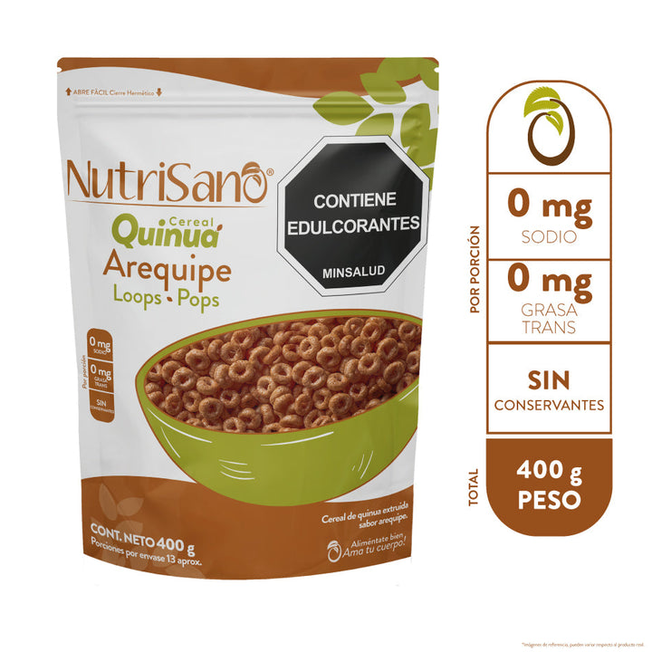 CEREAL QUINUA LOOPS AREQUIPE x 400 g