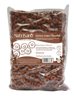 CEREAL QUINUA LOOPS CHOCOLATE x100g
